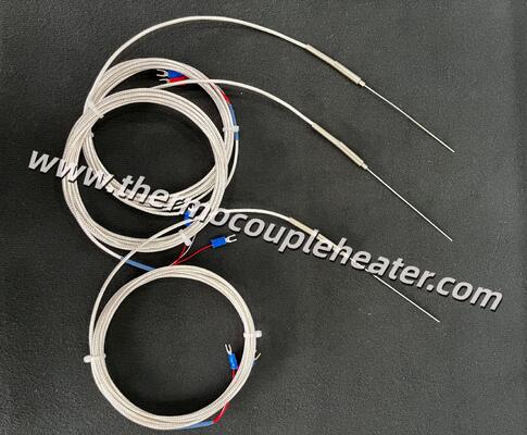 Ultra-dunne 1.0x100 mm PT100 RTD-sensor   High-precision Miniature Temperature Probe