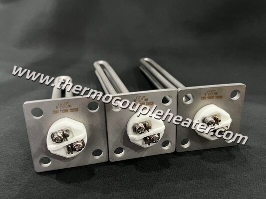 UL-gecertificeerde industriële watervatverwarming van roestvrij staal flens onderdompeling verwarmingselement