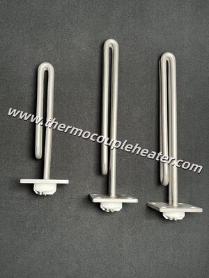 UL-gecertificeerde industriële watervatverwarming van roestvrij staal flens onderdompeling verwarmingselement