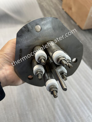 Buisvormige waterdompelflensverwarmer voor water en andere vloeistoffen