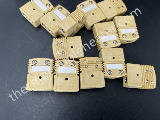 Industriële thermocouple-connector van het type K voor hoge temperatuur 260 °C
