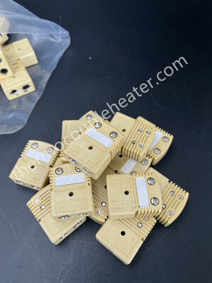 Industriële thermocouple-connector van het type K voor hoge temperatuur 260 °C