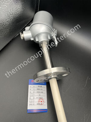Hoogtemperatuurthermocouples met keramische buizen en koppen in een keramische buis met dubbele bescherming
