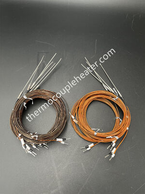 Thermocouple probe type J with Kapton leading cable