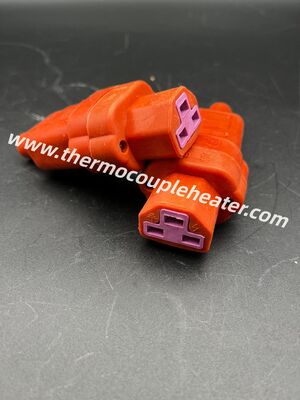 Silicone hoge temperatuur 3-pin vrouwelijke stekker voor industriële elektrische verwarmers