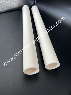 High Purity Wearable Isostatic Alumina Ceramic Tube Insulator For Thermocouple in large size