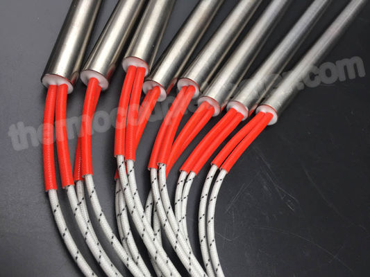 Elektrische de Patroonverwarmers van de roestvrij staalschede met uiterlijk Verbonden Lood