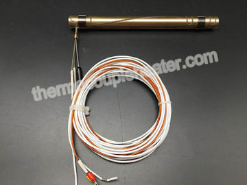 Diameter 10mm Pers in de Rolverwarmer van de Messingspijp met Thermokoppel en Groef