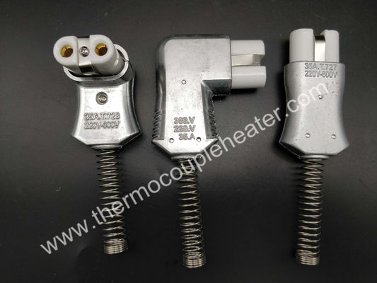 Industriële Heater High Temperature Ceramic Plug-Schakelaar rechte gebogen 220V-600V 35A
