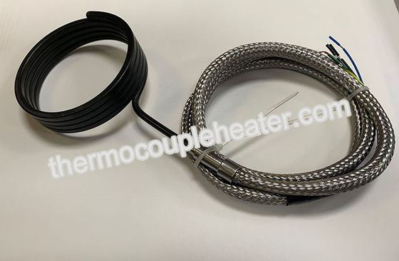 750℃ Verwarmers van de thermokoppel de Ingebouwde Rol met SS Gevlechte Beschermingskoker