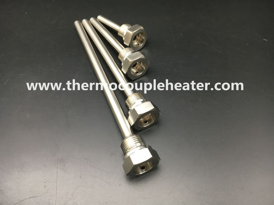 Het Lassenthermokoppel Thermowell van de flensdraad voor de Opgenomen Sonde van de Temperatuursensor