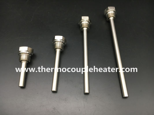 Het Lassenthermokoppel Thermowell van de flensdraad voor de Opgenomen Sonde van de Temperatuursensor