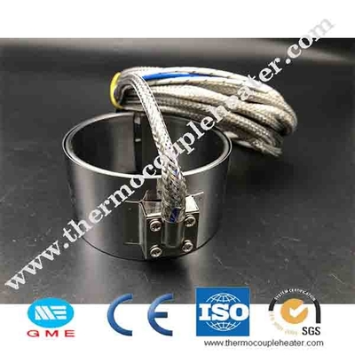 Elektrische Roestvrij staalschede Mica Band Heater For Extruder