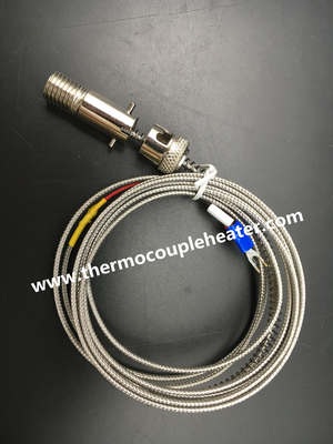 Van de de Bajonetstijl van de temperatuursensor Thermokoppeltype J/K met 2m Kabel