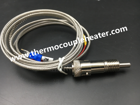 Van de de Bajonetstijl van de temperatuursensor Thermokoppeltype J/K met 2m Kabel