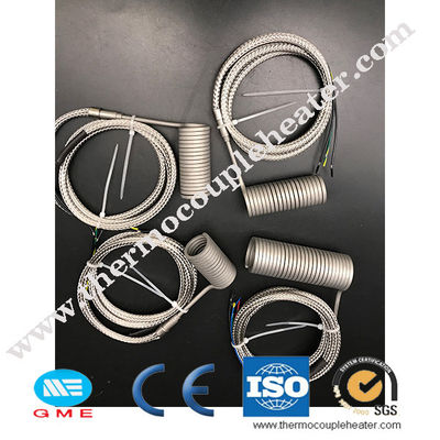 Elektrische de rolverwarmer van de de lente hete agent met thermokoppel