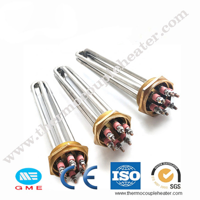 Industriële Elektrische de Schroefonderdompeling Heater Heating Element van het Rolwater 3000 Watts