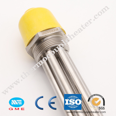 Industriële Elektrische de Schroefonderdompeling Heater Heating Element van het Rolwater 3000 Watts