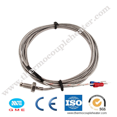 Van de de Temperatuursensor Pt100 van de roestvrij staalschroef het Type van OTO K Thermokoppel M6
