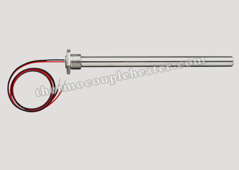 Screw Plug Industrial Immersion Cartridge Heater with High Temperature Cable