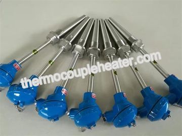 Aangepast Thermokoppel Op hoge temperatuur met 75mm Beweegbare Explosiebestendige Flens,