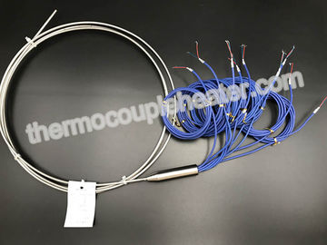 AISI 304 Schedetype J Mineraal Geïsoleerde Ungrounded Thermokoppeldraad Met meerdere balies