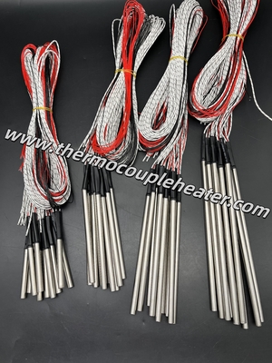 Cartridgeverwarmers met ingebouwd thermocouple voor industriële temperatuurregeling