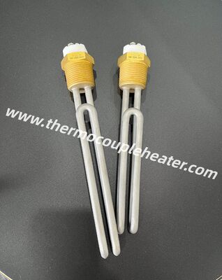 Schroefstopper onderdompeling buisvormige verwarmer roestvrij staal verwarmingselement vloeistofverwarmer