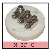 Het Ceramische Blok van thermokoppelcomponenten c-3p-c, Nikkel Met een laag bedekte Messingsawg 21 - 30