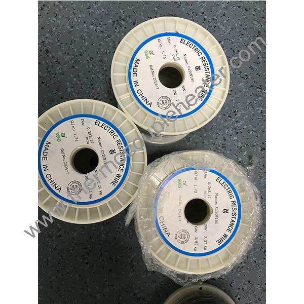 Nichrome 80 weerstandsdraad Nickel Chroom spoel Cr20ni80 draad 6mm 4mm Nichrome draad voor cartridgeverwarmer